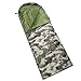 Produktbild runacc bequem Mummy Schlafsack Verdickte Outdoor Erwärmung Kompression Sack Kompakte Camping Schlafsack, geeignet für Camping, Wandern und Rucksackreisen, Farbe Camouflage