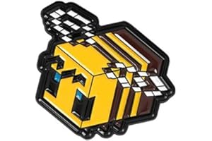 HUAQIGUO Bee Enamel Pin Lapel Pins Badge Brooch Jewelry Accessory for Bags Clothes Caps Cute Brooch Lapel Pins for Women Girls Kids Gift