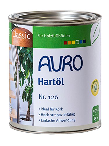 AURO Hartöl Classic Nr. 126 Farblos, 0,75 Liter