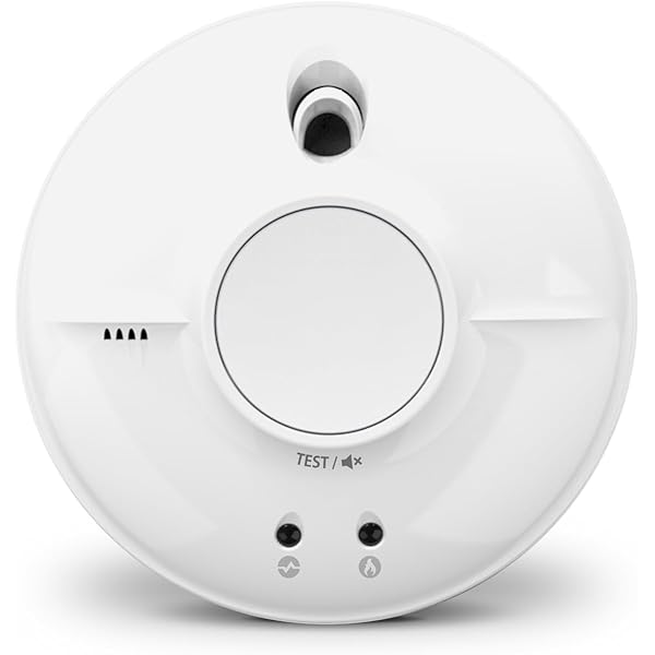 Détecteur De Fumée Autonome SCS Sentinel SDA0037 - Alarme 85 DB, Auto-Test, Pile 9V Incluse - SmokeAlarm 5Y