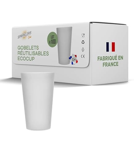 GOBELETS EN PLASTIQUE ROSE FLORAL