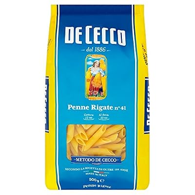 De Cecco N°41 Penne Régate 500 g - Lot de 8