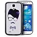 Produktbild Saxonia Samsung Galaxy S4 Hülle Slim Hard Back Cover Schutzhülle mit Motiv Hipster