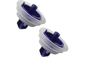 GNHG Membrane D'Étanchéité Pour Vanne de Remplissage de Toilettes, Compatible Avec Geberit, Pour Les Modèles Impuls 380 Ou 360, Membrane de Remplissage de Vanne, Avec 2 Membranes de Rechange.