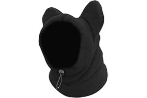MagiDeal Cappelli per Cani in Pile, Costumi per Animali, 2 in 1 Cappello E Sciarpa per Cani, Copri Orecchie per Cani per Escursioni Invernali E con Tempo Freddo E attività All'aperto, M