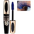 5D Fibra di Seta Mascara Impermeabile Lunga Durata Non Ciglia Fiorite Mascara Spesso Arricciatura Allungamento Volume Mascara
