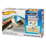 Alter: ab 6 Jahren empfohlen Hot Wheels FPG95 Track Builder Basis Set Verstellbarer Kurven Kicker, Trackset Zubehör inkl. 1 Spielzeugauto, ab 6 Jahren