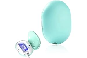 SUZEYEN UV Toothbrush Sanitizer Case, Portable Mini UVC Sterilizer for Electric & Manual Toothbrushes, Rechargeable Travel Toothbrush Cleaner Cover for Home, Office, and Kids – Light Blue