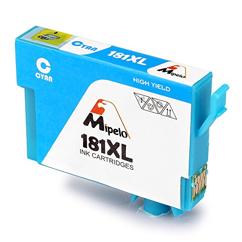 Mipelo Kompatibler Ersatz für 18 18XL Hohe Kapazität Druckerpatrone – 10 Pack Gilt für Epson Expression Home XP-305 XP-322 XP-422 XP-225 XP-302 Drucker - 4
