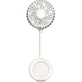 Xenon Smart El Vantilat&ouml;r&uuml; | Şarjlı Taşınabilir Teleskobik Katlanabilir Sessiz, Mini Fan X6104 (Beyaz)