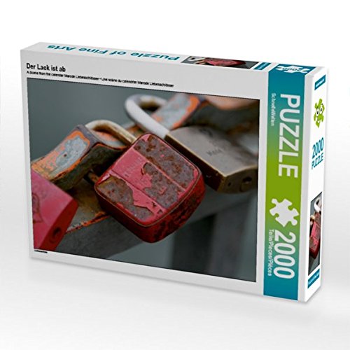 Preisvergleich Produktbild der Lack ist ab 2000 Teile Puzzle Quer