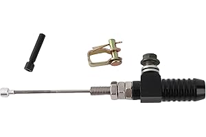 ‎KIMISS KIMISS M10x1.25mm Universal Motorrad Hydraulische Kupplung Hauptbremszylinder Stange Bremspumpe Für dirt bike Pit Bike ATV Quad roller motorrad(Swarchz)