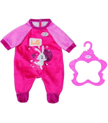 Baby Puppenkleidung 35-45 Cm - Blauer Cartoon Welpen Body Für 14-18 Zoll Puppen