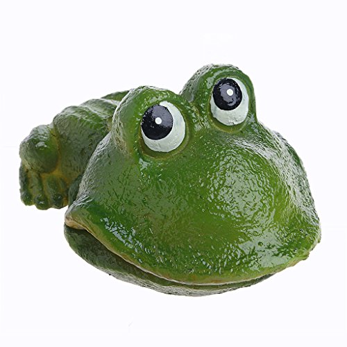 Preisvergleich Produktbild ECMQS Aquarium Frosch Luft Blase Sprudelnd Stein Sauerstoff Pumpe Aquarium Dekor