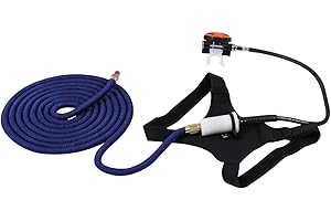 DGLUYUDV Diving Ventilator Breathing Tube Set, Second Stage Regulator with 39ft Hose Diving Breathing Scuba Diving Equipment