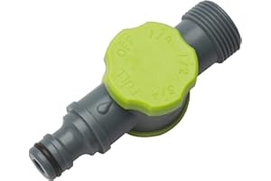 REHAU Réducteur de débit, vanne de régulation réglable par paliers, pour Tuyau perlé/gouttant/de Jardin