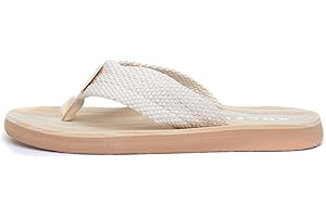 Rocket Dog Adios Womens Beige Webbing Flip Flop