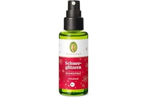 ‎PRIMAVERA PRIMAVERA Snow Glitter Room Spray Organic 50 ml - Orange, Cardamom - Room Fragrance Spray, Air Spray, Aromatherapy - Radiant Warm - Vegan