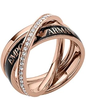 Emporio Armani Damen - Ringe Edelstahl