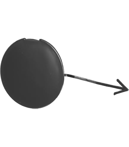 thumbnail image 2 of Front Bumper Tow Hook Eye Cap Cover – For MINI Cooper S F55 F56 F57 – Black Plastic 2 of 5