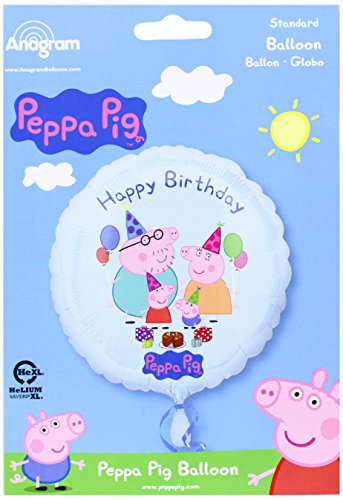 Imagen principal de Amscan International - Globo de cumpleaños con diseño de Peppa Pig