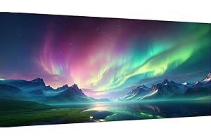 WENFDRTR Diamond Painting Groß Aurora(30x60cm)-DIY Diamond Painting Bilder Erwachsene Groß Aurora,5D Aurora Diamant Painting Bilder Groß Set für Home Wand Dekor