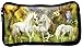 Snoogg Horses Art Large Poly Canvas Student Pen Pencil Case Coin Purse Utility Pouch Cosmetic Makeup Bag RS.225.00