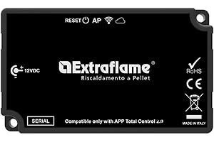 AXPPIN Nordica extraflame módulo wifi blanco para estufa de leña 9278442