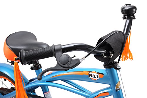 BIKESTAR® Premium Design Kinderfahrrad für coole Kids ab 3 Jahren ★ 12er Deluxe Cruiser Edition ★ Champion Blau - 6