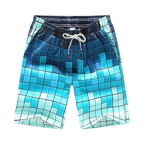Lixada Short de Plage Beach Pants à séchage Rapide Natation Surf Bateau Nautisme Troncs de Sports Nautiques Maillots de Bain Amples Respirants Hommes & Femmes