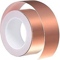 Mitening Kupferband 30mm x 20M, Kupferband Gegen Schnecken Kupferfolienband EMI Copper Foil Tape Abschirmband…