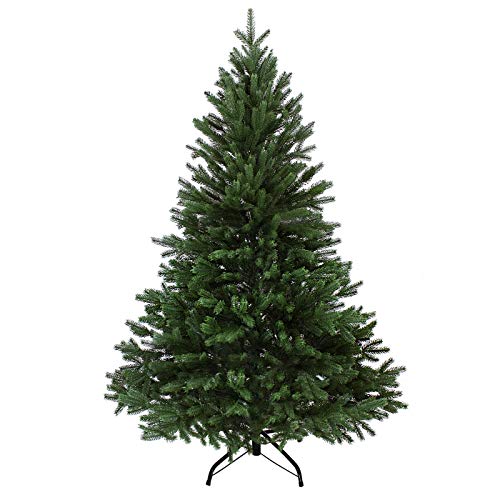 BB Sport Árbol Navidad PE/PVC Mixto 150 cm Verde Oscuro Abeto Navidad Artificial Realista