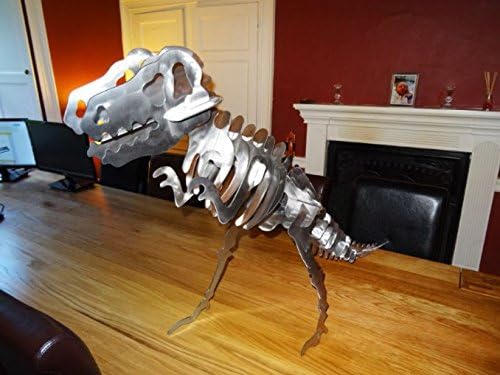 T-Rex Tyrannosaurus Large Metal steel dinosaur kit/model/ornament/garden/puzzle