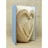 Kreative Buchkunst I Babyfüsse im Herz I hangefertigtes Unikat