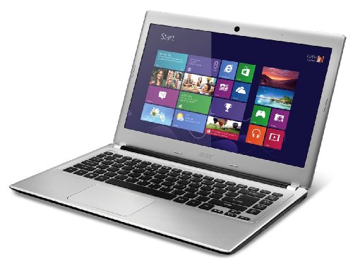 Acer Aspire V5-431 14 inch Laptop  Intel Pentium 987 1 5 GHz  4 GB RAM  500 GB HDD  DVDSM DL  LAN  WLAN  BT  Webcam  Integrated Graphics  Windows 8  -