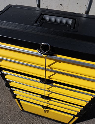 Metall Werkzeugtrolley XXL Type: 305BBBD -> jetzt neu mit Schubladenverriegelung und Schloss von AS-S - 3