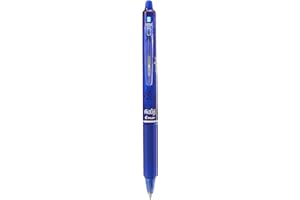 Pilot - Frixion Ball Clicker - Bolígrafo borrable - Roller Tinta De Gel - Azul - Punto Medio - (Caja 12 unidades)