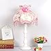 Produktbild Massivholztuch Lampe Luxus hohe Helligkeit Schlafzimmer Wohnzimmer Tischlampe Multi-Color-Tischleuchte ( Style : Peony )