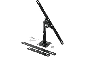 Offgridtec© Soporte para panel solar de 5 W - 30 W, color negro, soporte para panel solar, juego de montaje en pared y mástil de 5 W - 30 W