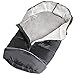 TecTake Universal fit thermo winter footmuff pram child baby car seat sleeping bag cosy toes black