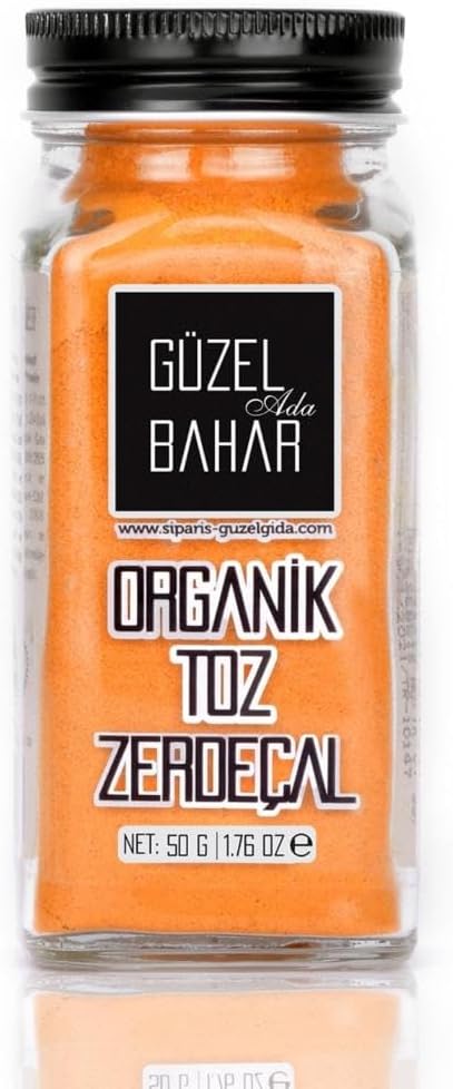 Güzel Ada Bahar Organik Toz Zerdeçal 50 g
