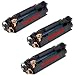 3 Pack Ink4work Remanufactured C3500B001AA (128) Black Laser Toner Cartridge Fits Canon ImageClass D550 MF4412 MF4420n MF4450 MF4550 MF4550d MF4570dn MF4580dn- RS.5593.00