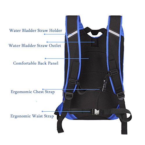 Laptop Rucksack SymbolLife Slim leichte wasserdichte Multipurpose Schulter Notebook Tasche für bis zu 13.3 Zoll Laptop Notebooks - 3