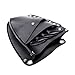 Anself Leather Barber Scissor Hairdressing Holster Pouch Holder Case with Waist Shoulder Belt Rivet Clips Bag