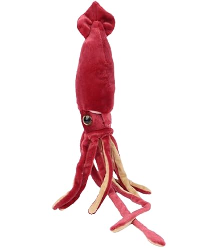 Wild Republic Green Squid Plush Toy – 22 Inch Stuffed Animal, Super Soft & Huggable | Ocean Creature Gift For Kids