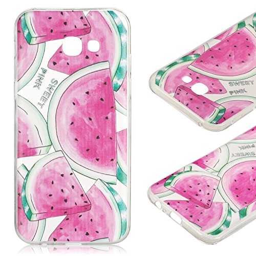 Caselover Funda Samsung A5 2017  Samsung Galaxy A520 5 2  Carcasa Case Silicona Gel Clear Ultra Fina Flexibilidad Transparente Anti-rasgu  os Impresi  n Est  tica Cover para Samsung A5 2017 - sand  a