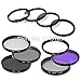 Produktbild geobix (TM) Close Up Objektiv + UV CPL FLD + ND2 4 8 Filter Set 52 mm mit Tasche für Nikon D7100 D5000 D5000 D3200 D3100 D3000 lf137-sz