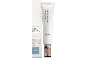 VILLAGE11FACTORY [VILLAGE 11 FACTORY] HYDRO BOOST EYE CREAM (25ml) Korean Skincare - Crème contour des yeux nourrissante au Beurre de Karité & Acide hyaluronique - 92% d'ingrédients naturels - Formule vegan