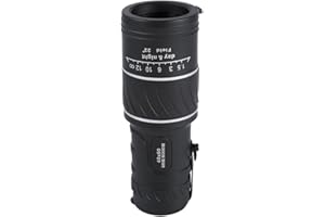 Socobeta 40 X 60 Telescopio Monoculare HD Nero Telescopio Ad Alta Potenza Prisma Telescopio Monoculare Pocket Focus Notte HD Monoculare