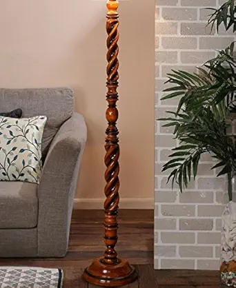 Beverly studio Wooden Floor lamp Base for Decoration and Interior Purposes (ONLY LAMP Stand is for Sale)